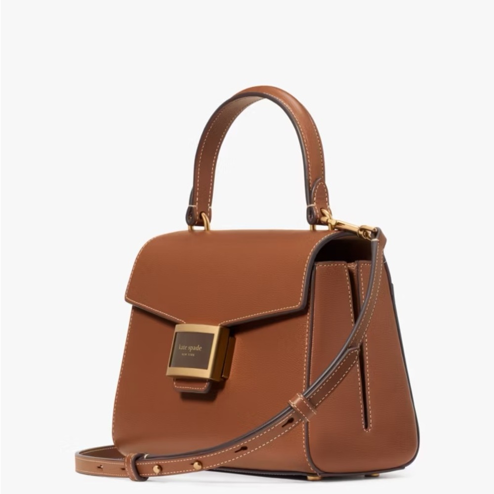 Kate Spade Katy Small Top Handle Bag - Allspice Cake leather - Picture 2 of 11